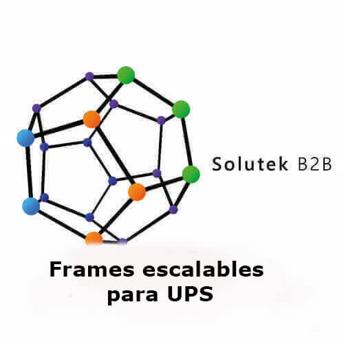 Frames escalables para UPS